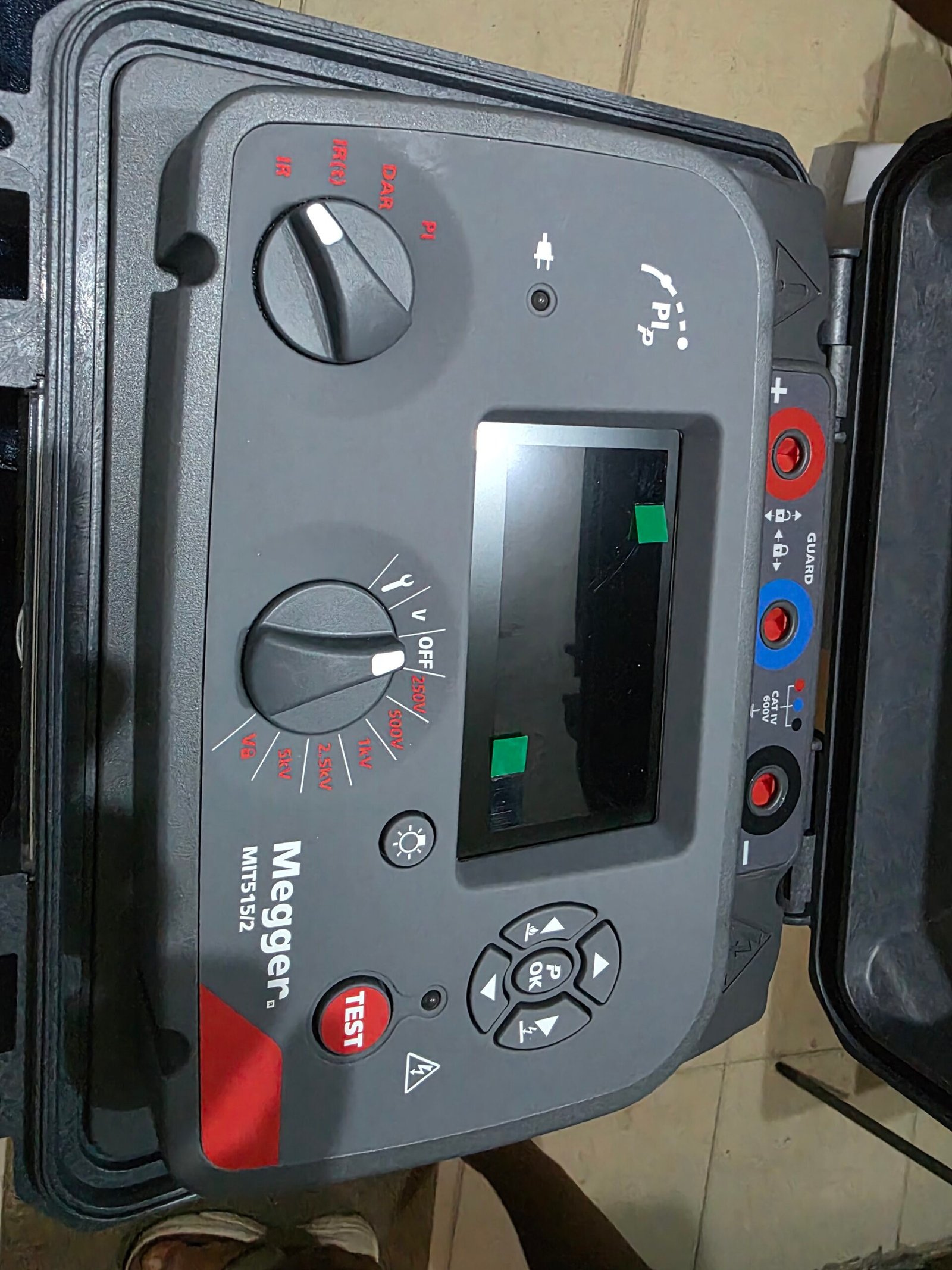 MIT515 5KV MEGGER INSULATION TESTER - Image 2